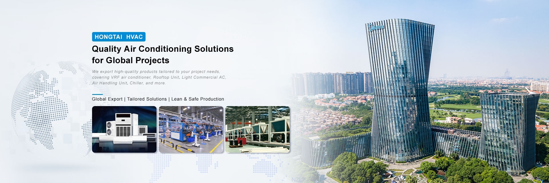 کیفیت VRF اینورتر DC کارخانه