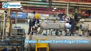 فرآیند جوشکاری و مونتاژ لوله های دقیق چیلر گریز از مرکز آب خنک